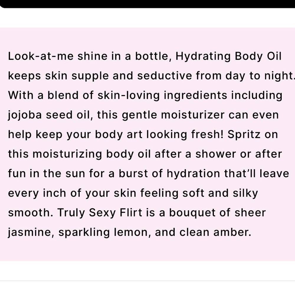 New Pure Romance Hydrating Body Oils 2 pc bundle - Picture 6 of 6